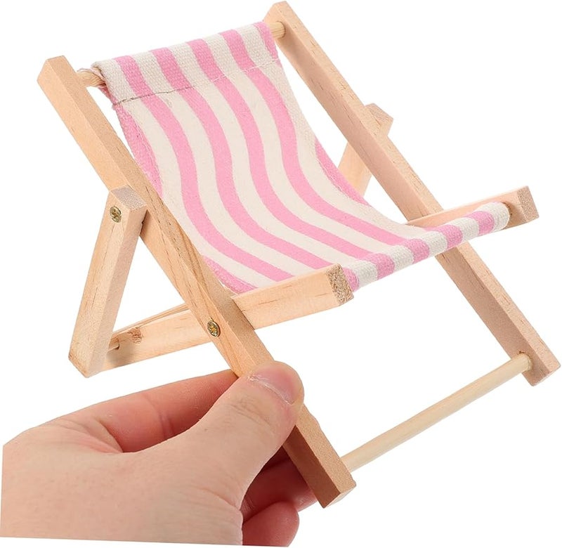 Unique Beach Chair Shape Phone Holder Desk Stand For Mobile Phone - Image 3